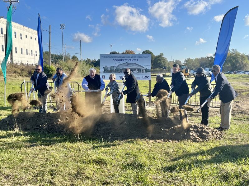 SC PORTS BREAKS GROUND ON NORTH CHARLESTON COMMUNITY CENTER