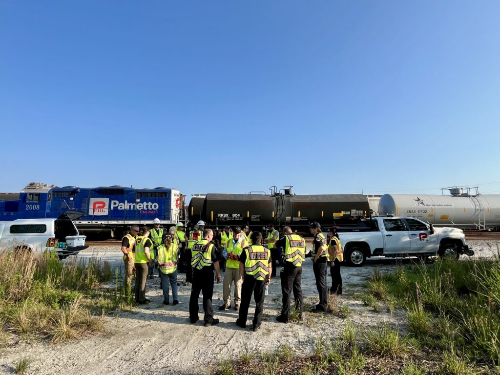 Palmetto Railways Hosts Emergency Responder Training with Short Line Safety Institute